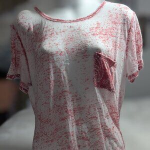 Well Worn Los Angeles Pink Bandana T-shirt Size XL